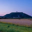 Aussicht auf die Halde Ensdorf und das Saarpolygon