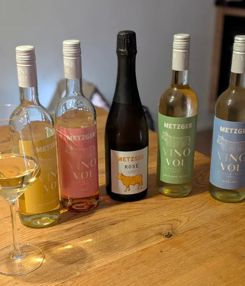 Alkoholfreie Weine vom Weingut Metzger
