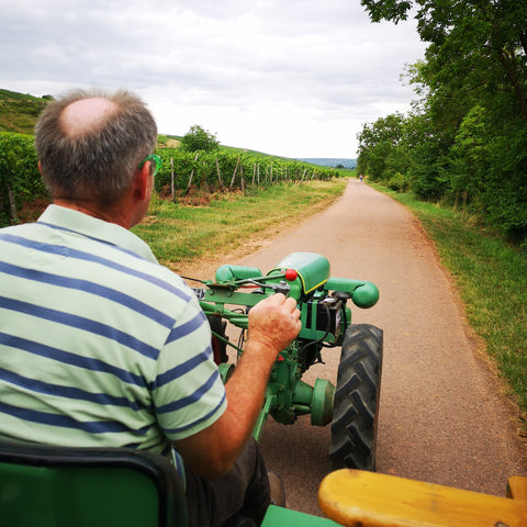 Gerd Ritter fährt den Holder