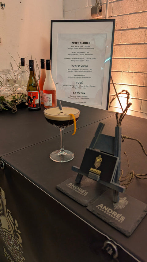 Eine Weinbar von Andrés Flaschenpost