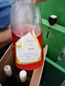 Ritters Rosé - schon damals ein Genuss