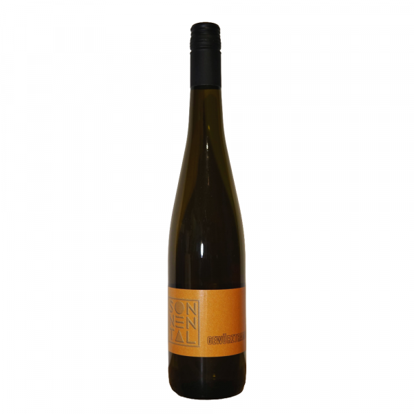 Flasche Gewürztraminer Wein